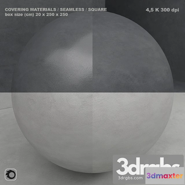 999222 - Material (seamless) - microconcrete concrete plaster set 80