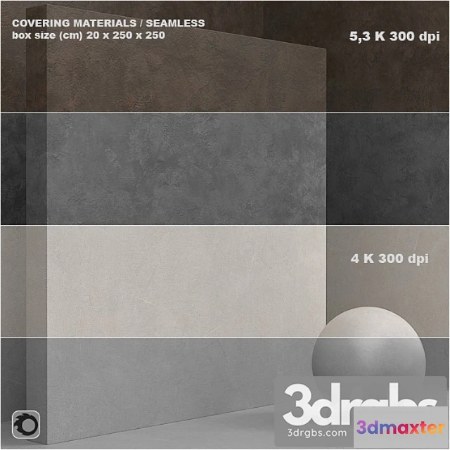 999228 - Material Seamless Coating Concrete Plaster Set 59