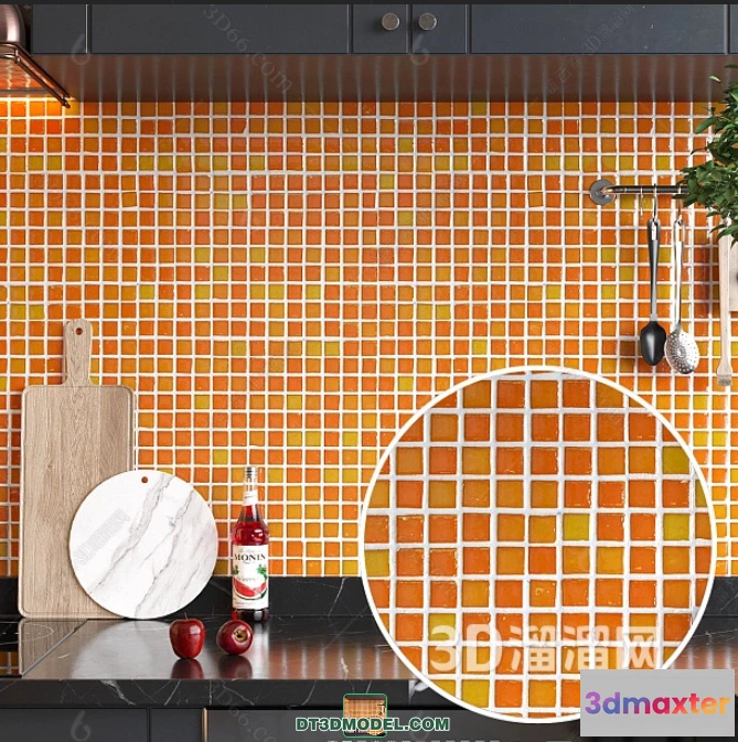 1239032 - TEXTURES - MOSAIC - CORONA - 3D MODEL - 640
