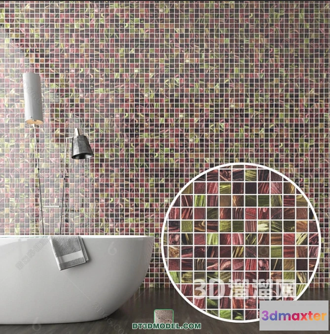 1239060 - TEXTURES - MOSAIC - CORONA - 3D MODEL - 654