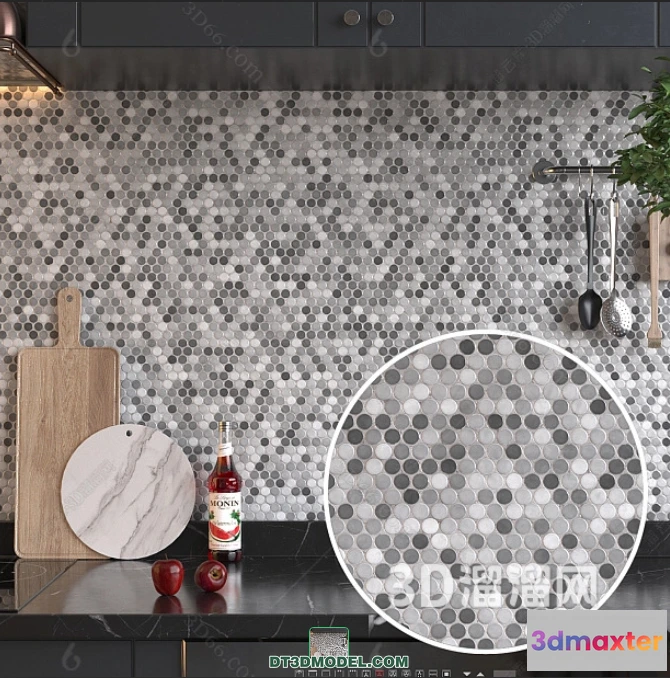 1239086 - TEXTURES - MOSAIC - CORONA - 3D MODEL - 667