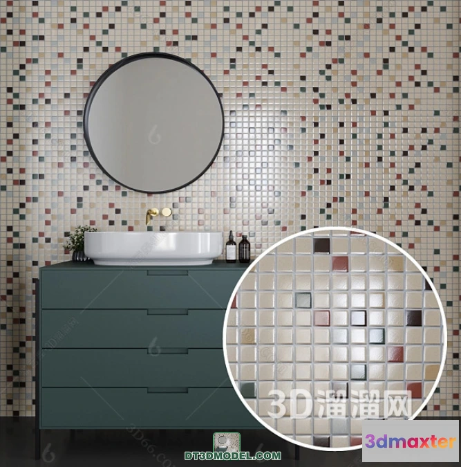 1239104 - TEXTURES - MOSAIC - CORONA - 3D MODEL - 676