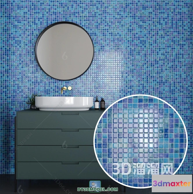 1239130 - TEXTURES - MOSAIC - CORONA - 3D MODEL - 689