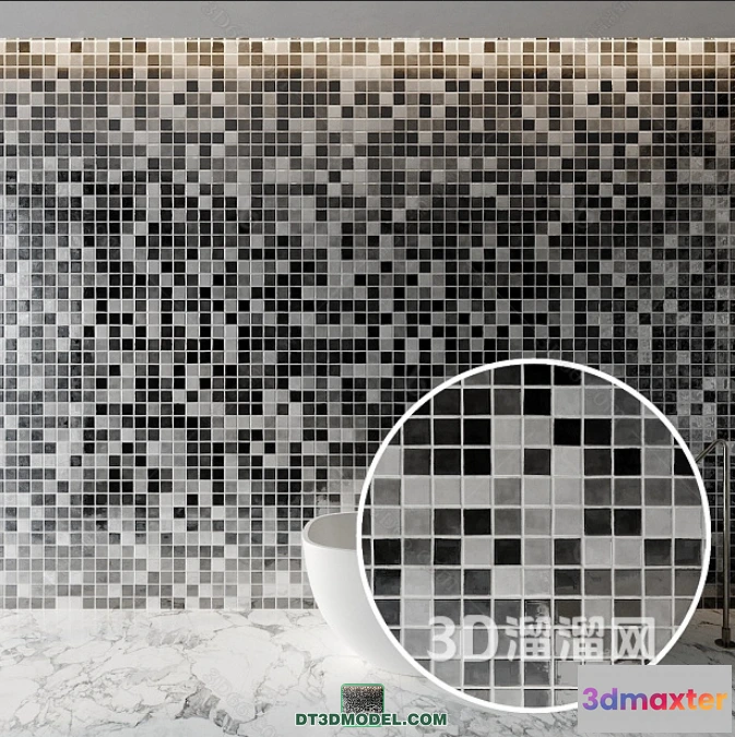 1239174 - TEXTURES - MOSAIC - CORONA - 3D MODEL - 711