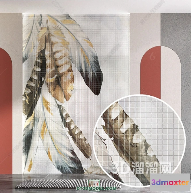 1239178 - TEXTURES - MOSAIC - CORONA - 3D MODEL - 713