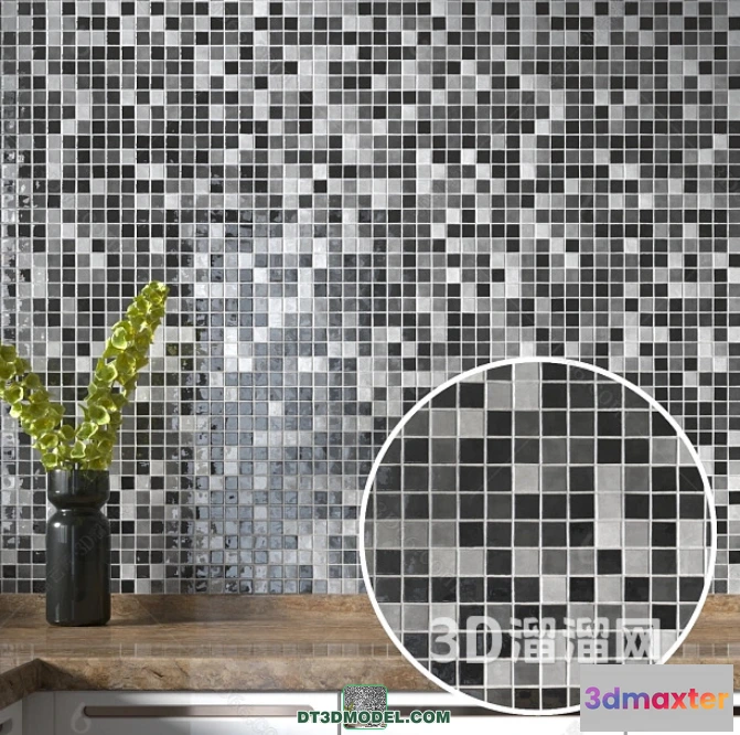 1239182 - TEXTURES - MOSAIC - CORONA - 3D MODEL - 715