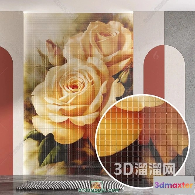 1239190 - TEXTURES - MOSAIC - CORONA - 3D MODEL - 719