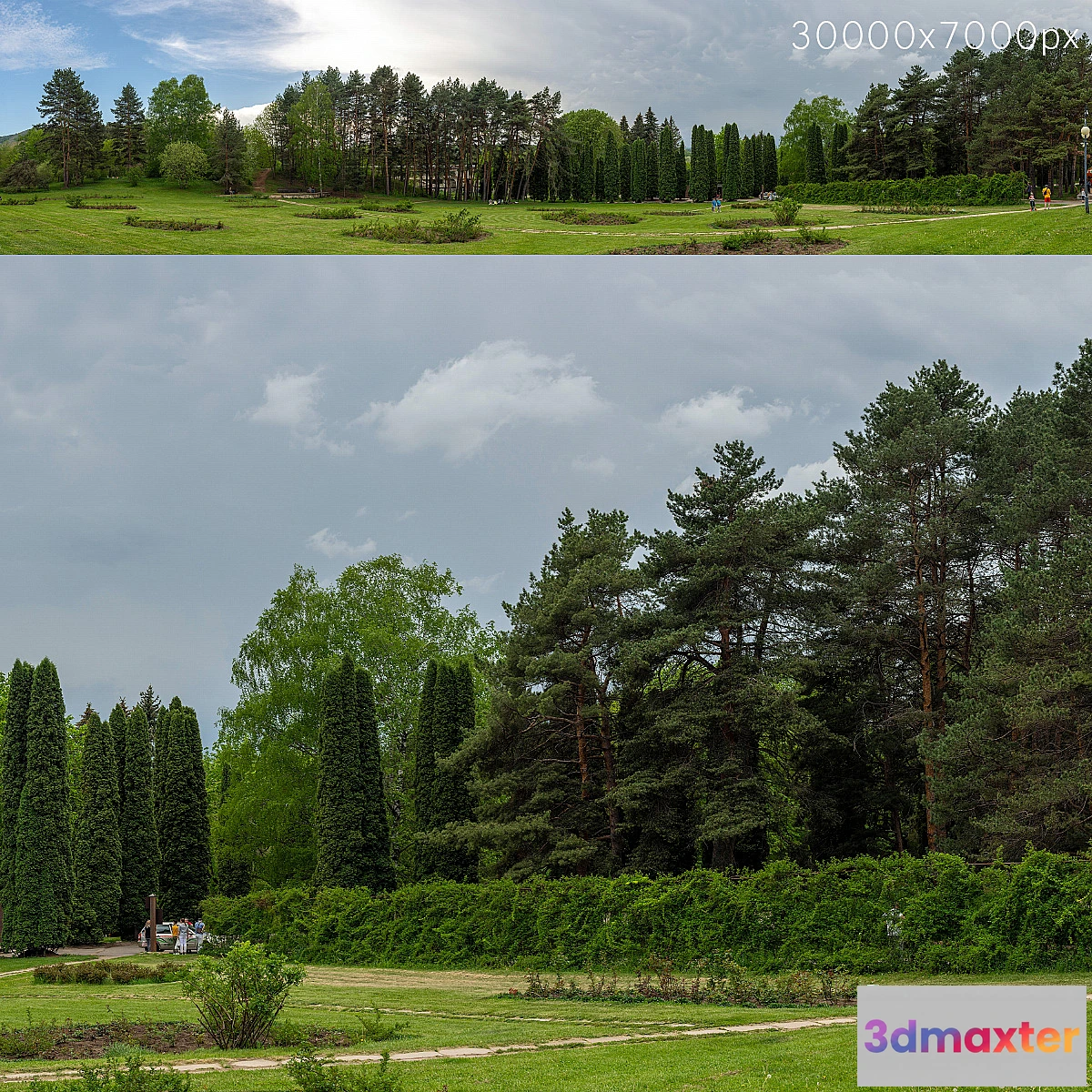 752605 - Panorama from the park. 30k