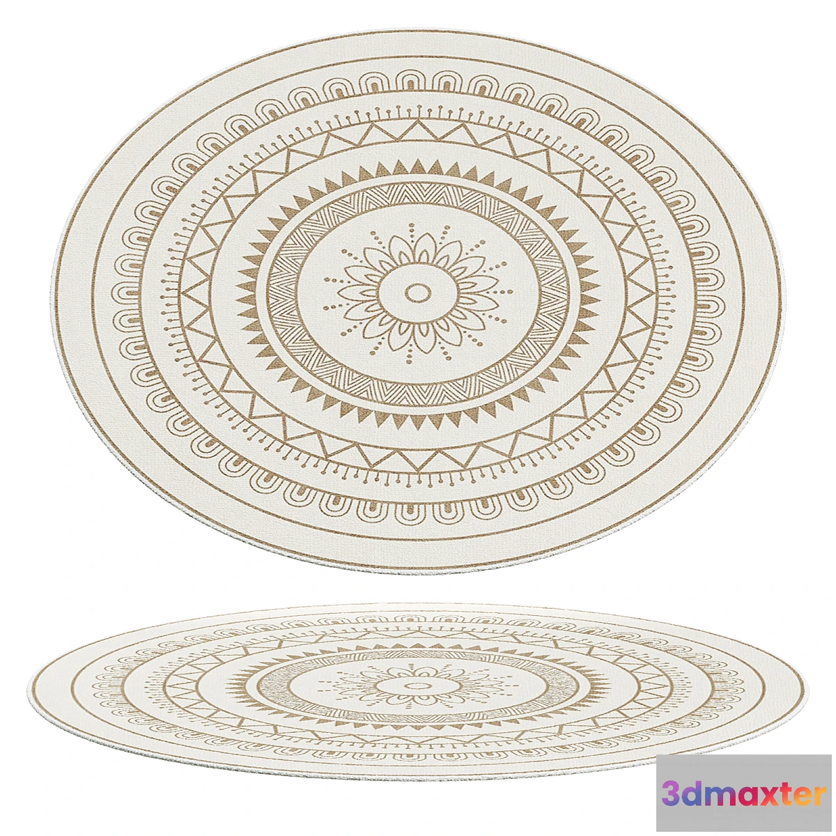 1319001 - Round carpet 001 - No.2 3D Max