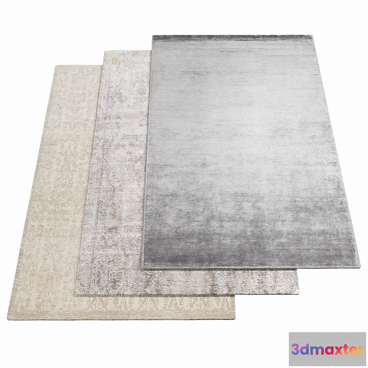 1432214 - Three AMINI Carpets - 04 3D Max