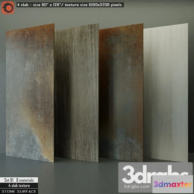 1000002 - Stone slab set 91