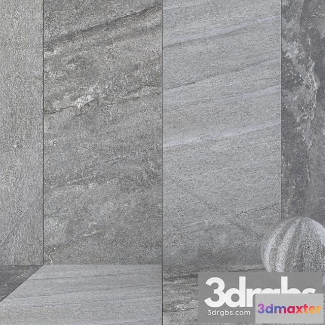 1000014 - Stone Wall Santorini Grey Set 2