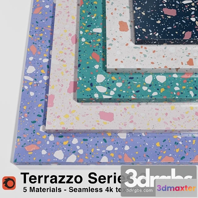 1000036 - Terrazzo - series 3 (5 seamless materials)