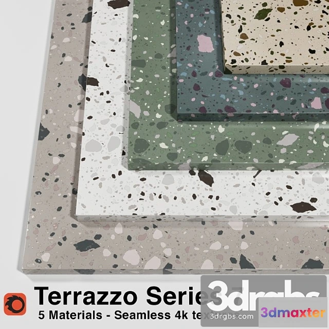 1000038 - Terrazzo - series 7 (5 seamless materials)