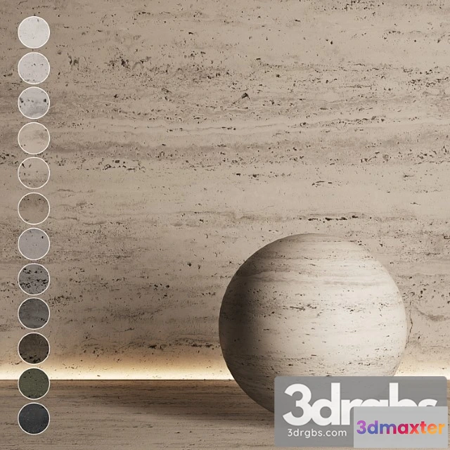 1000064 - Travertine Kamen of Different Shades 3