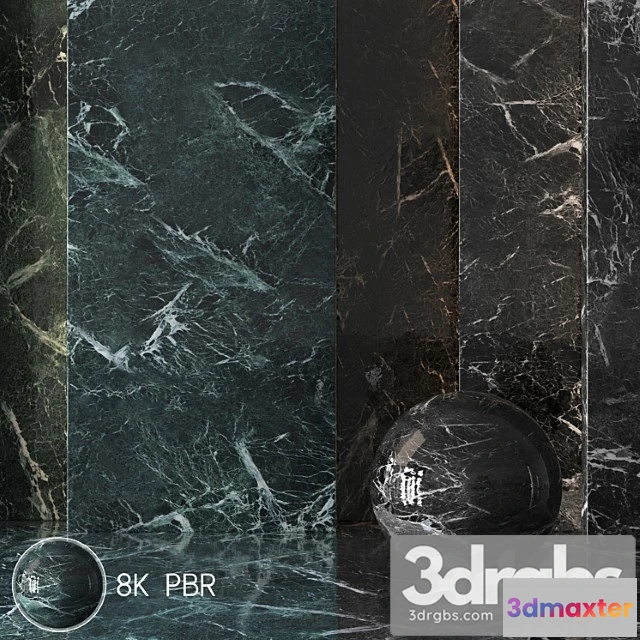 1054512 - 2 marble material 8k (seamless, tileable) drcg no 72