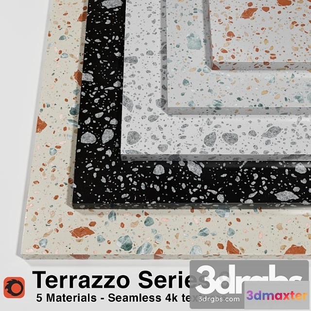 1055040 - Terrazzo - series 9 (5 seamless materials)