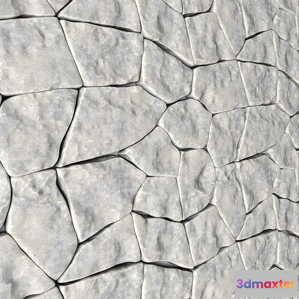 1281286 - Stone panel wite 3D Max