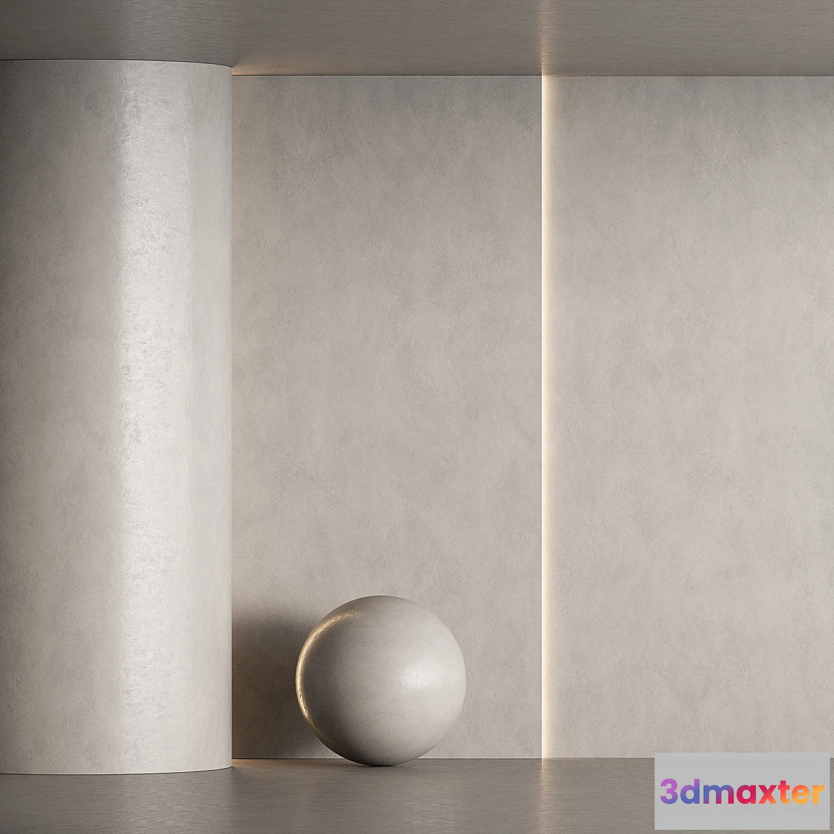 1309213 - Decorative plaster 001 - No.2 3D Max