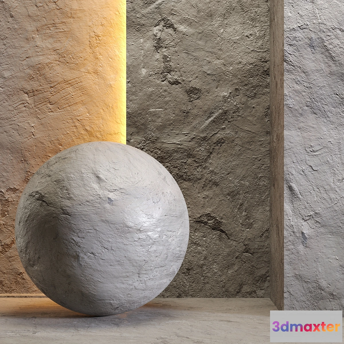 1313929 - Decorative concrete. - No.4 3D Max