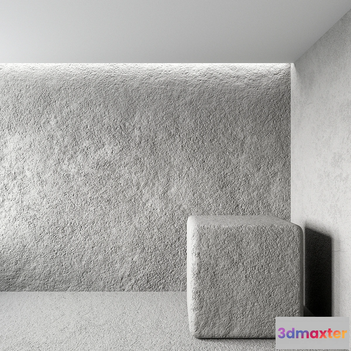 1314124 - Concrete plaster No. 3 3D Max