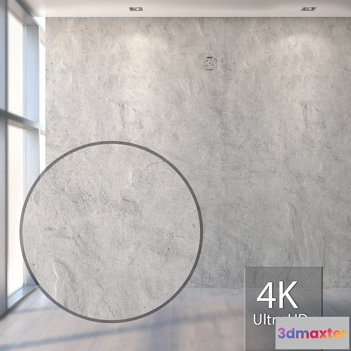 1322817 - Coarse aged plaster 936 3D Max