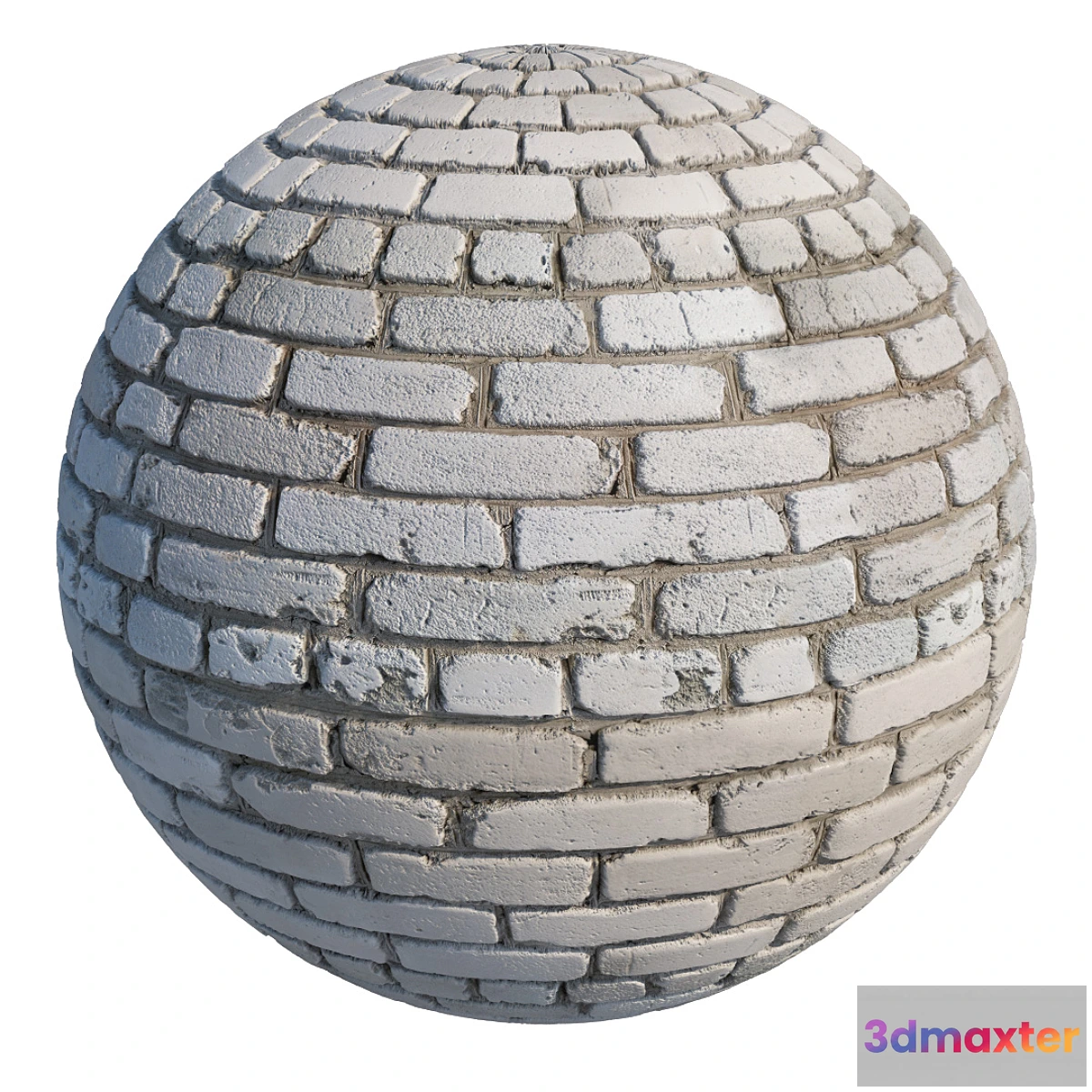 1323696 - Bricklaying of sand lime bricks 3D Max