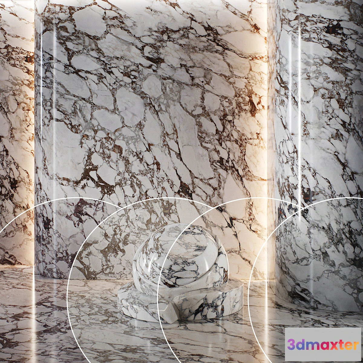 1324183 - Marble set (seamless)  13 - No.2 3D Max