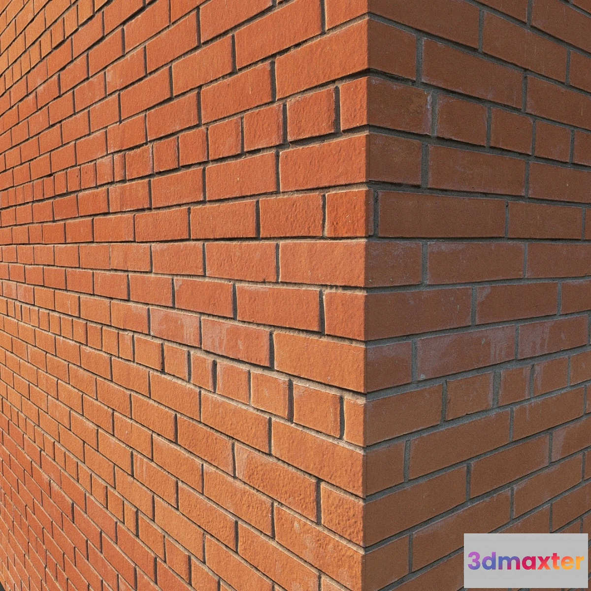 1328167 - Red facing brick 3D Max