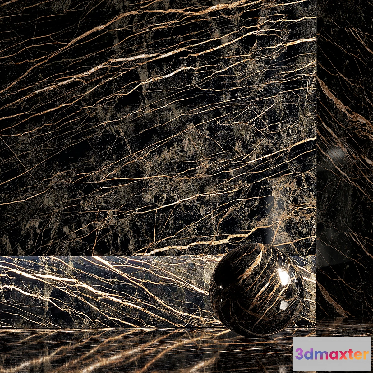 1331823 - Marble brown 3D Max