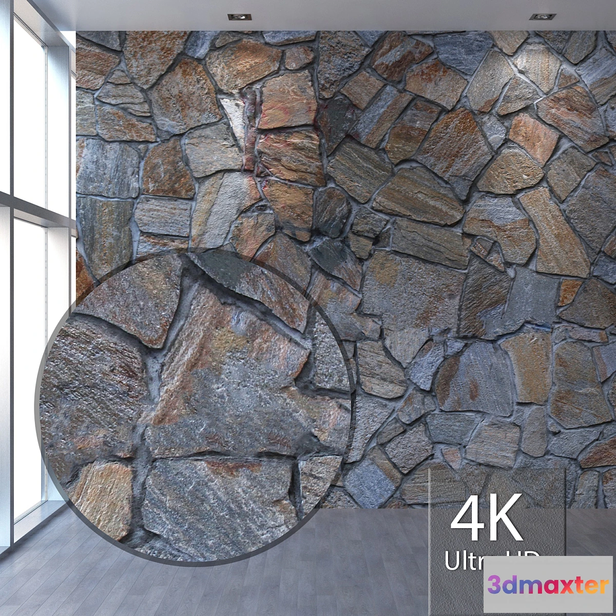 1338766 - Natural stone 470 3D Max