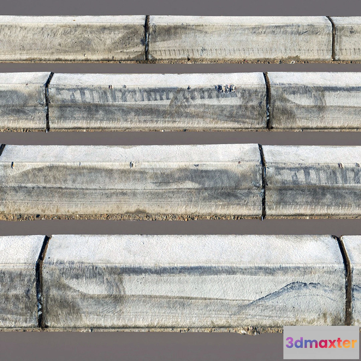 1343617 - Road curb 3D Max