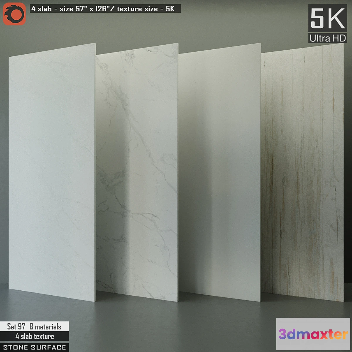 1344960 - Stone Slab Set 97 3D Max