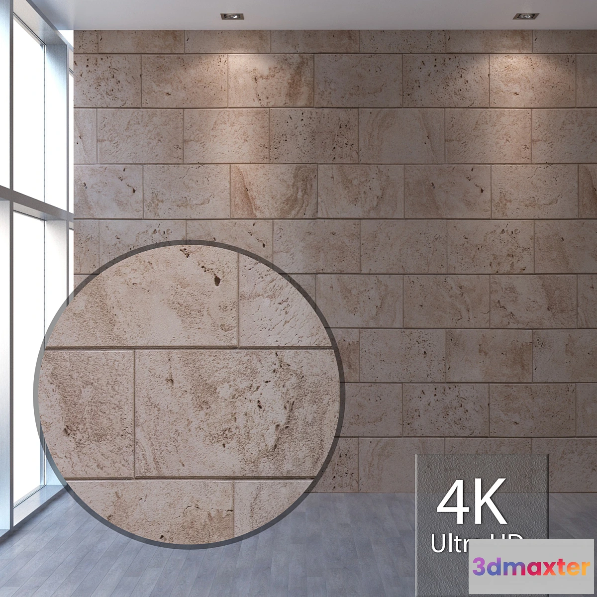 1348998 - Travertine 455 3D Max