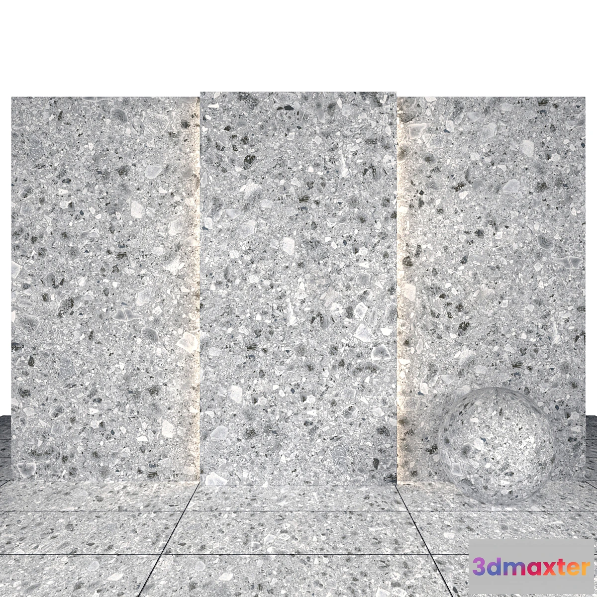 1350899 - Terrazzo Light Stone 3D Max