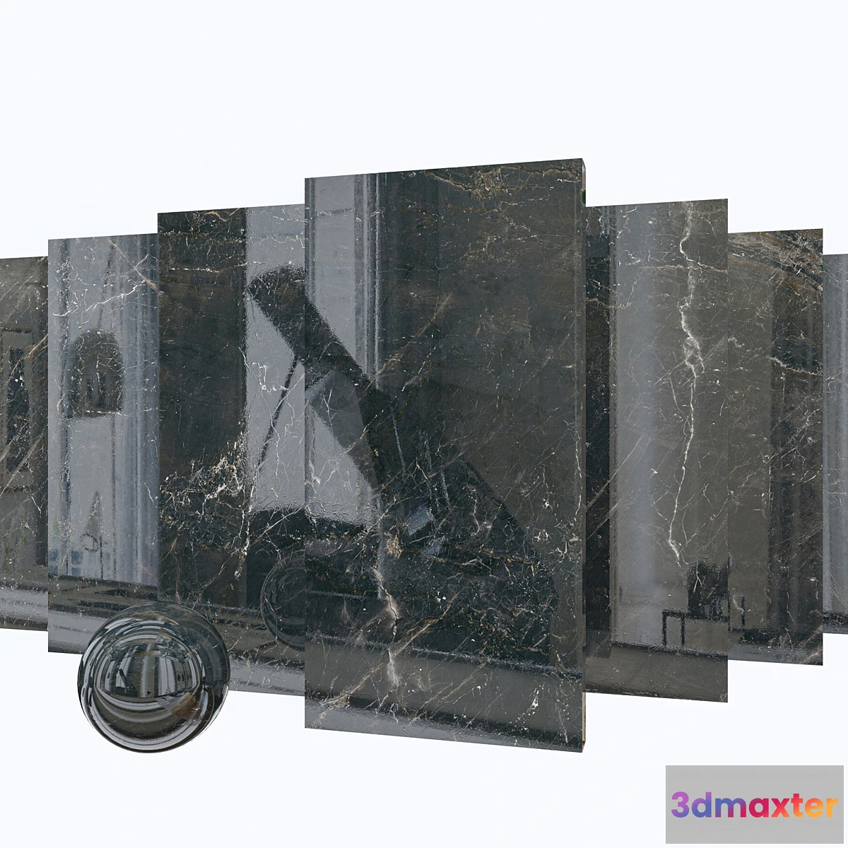 1356627 - Marble Set Carelia Black 3D Max