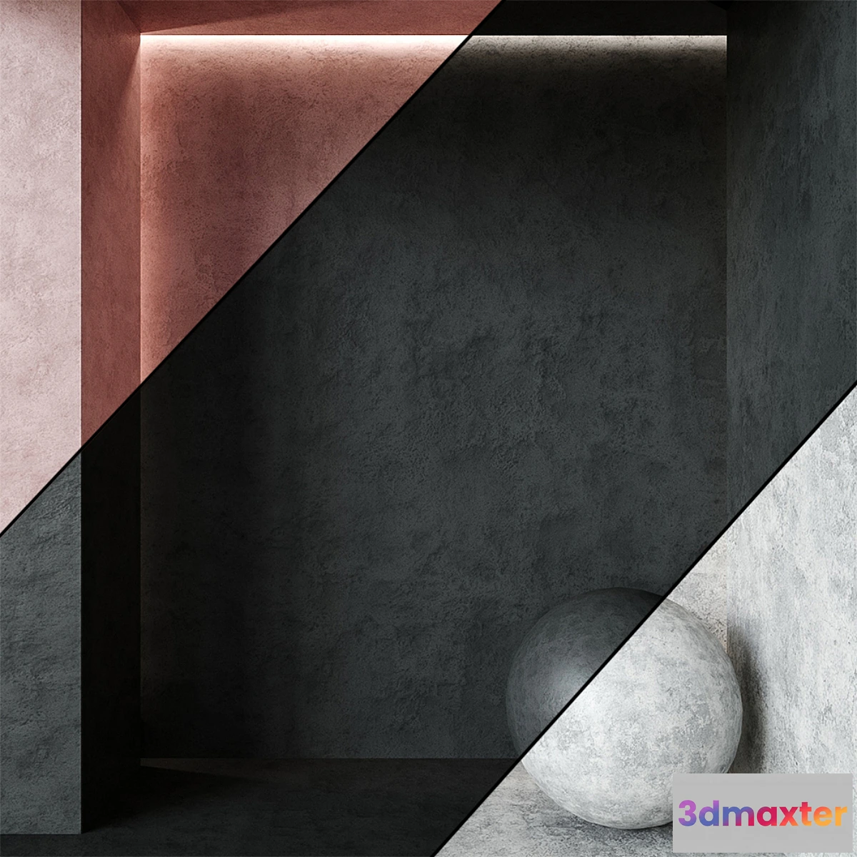 1357485 - Decorative Plaster # 84 3D Max