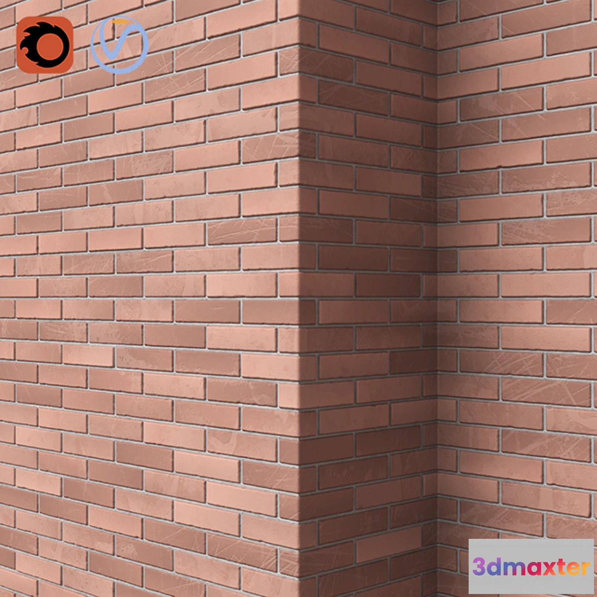 1392762 - Brick masonry (4x4m) 3D Max