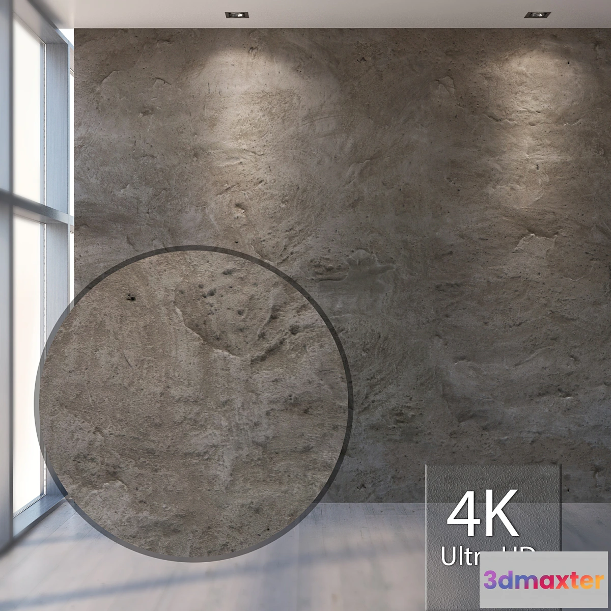 1394730 - Rough plaster 684 3D Max