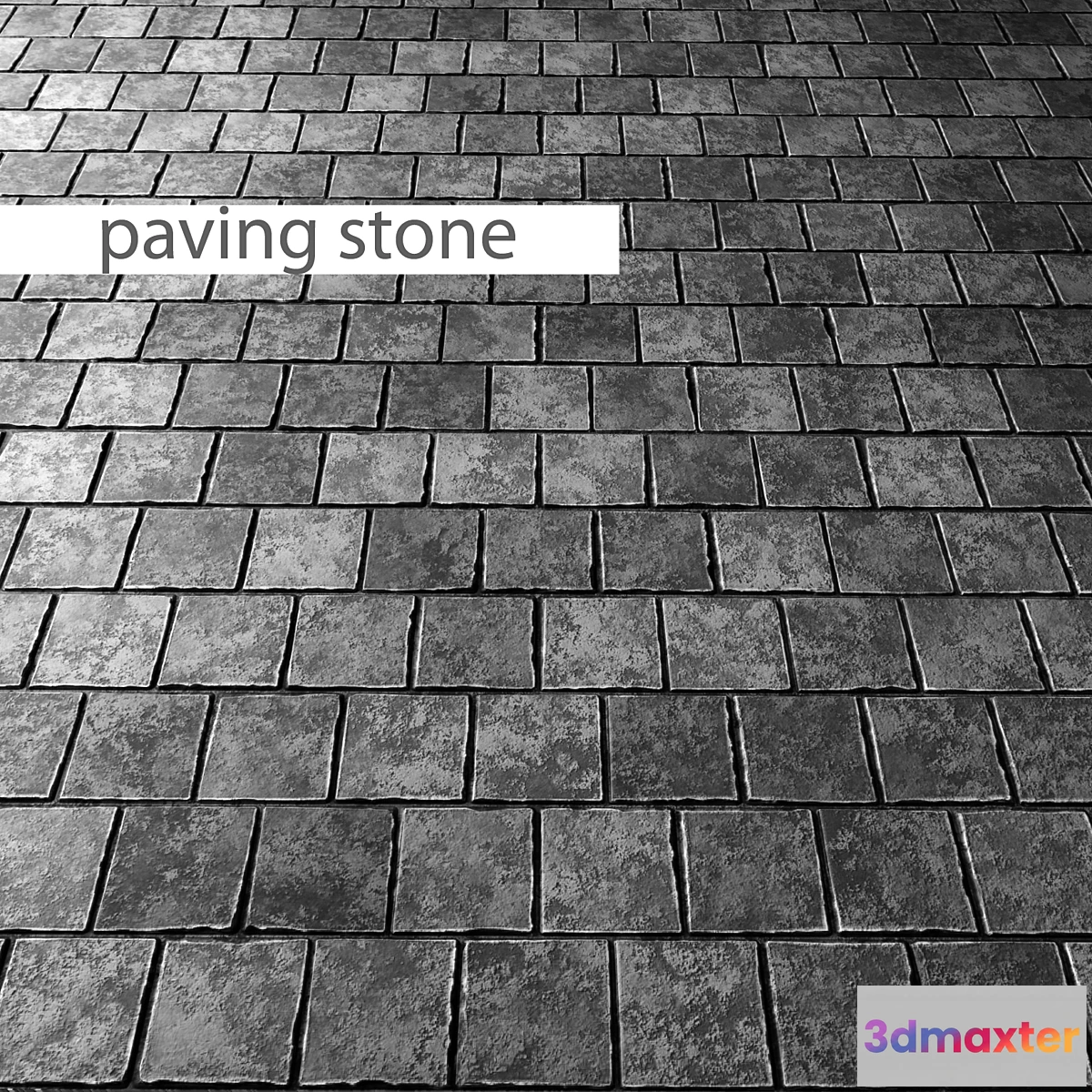 1397826 - paving stone slate stone stone wall wild stone panel loft decor 3D Max