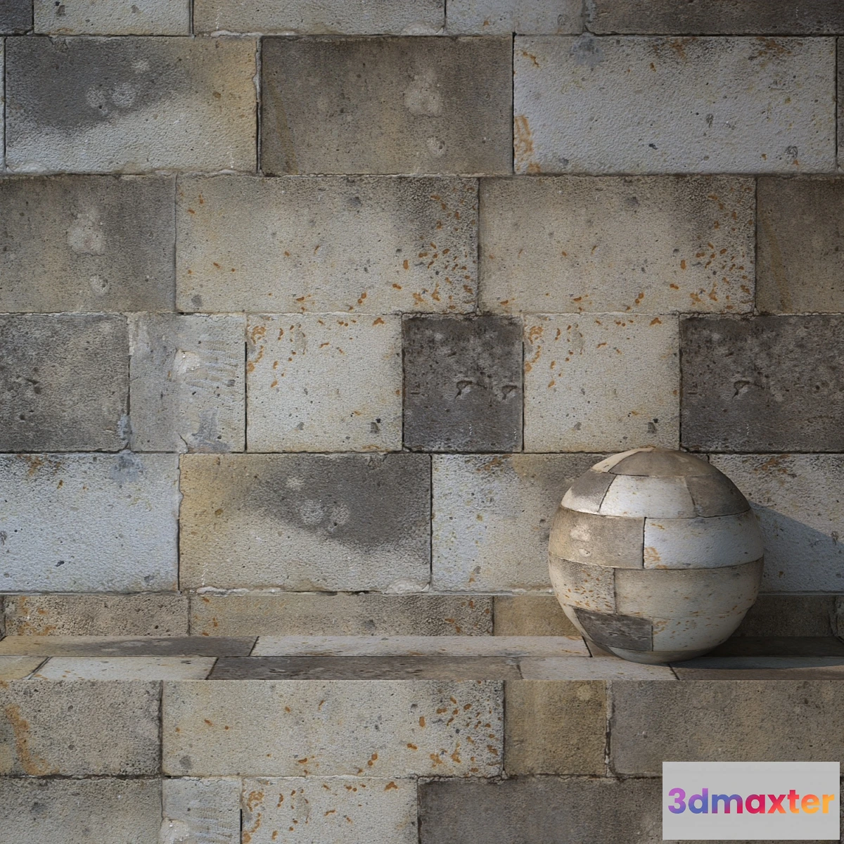 1400750 - Travertine 94 3D Max