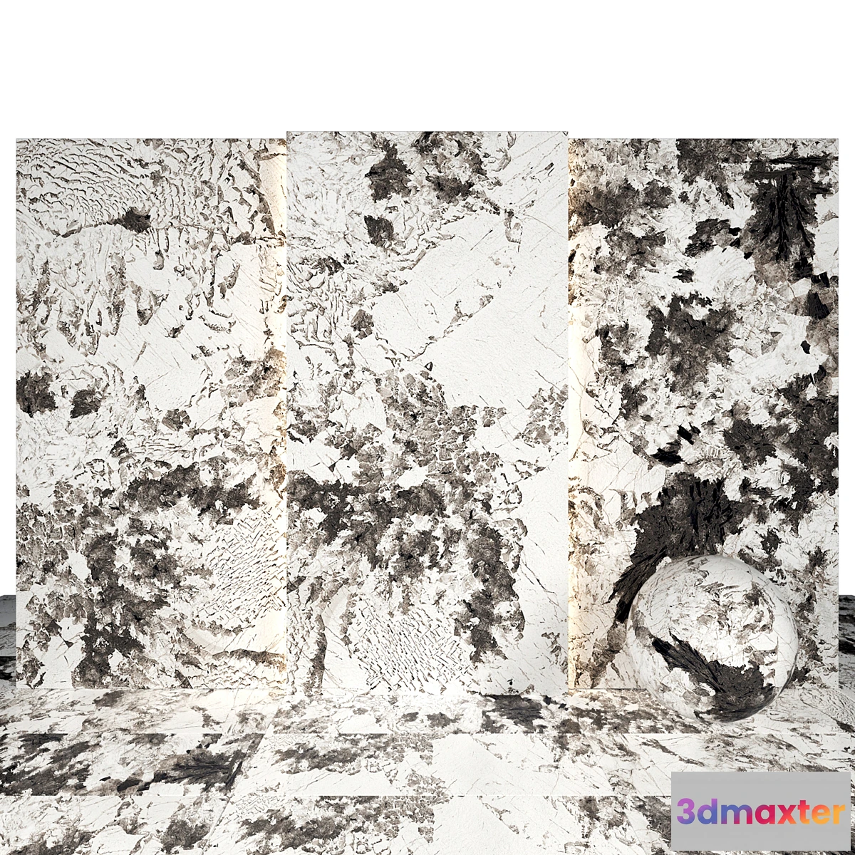 1402638 - Lotus white marble 3D Max