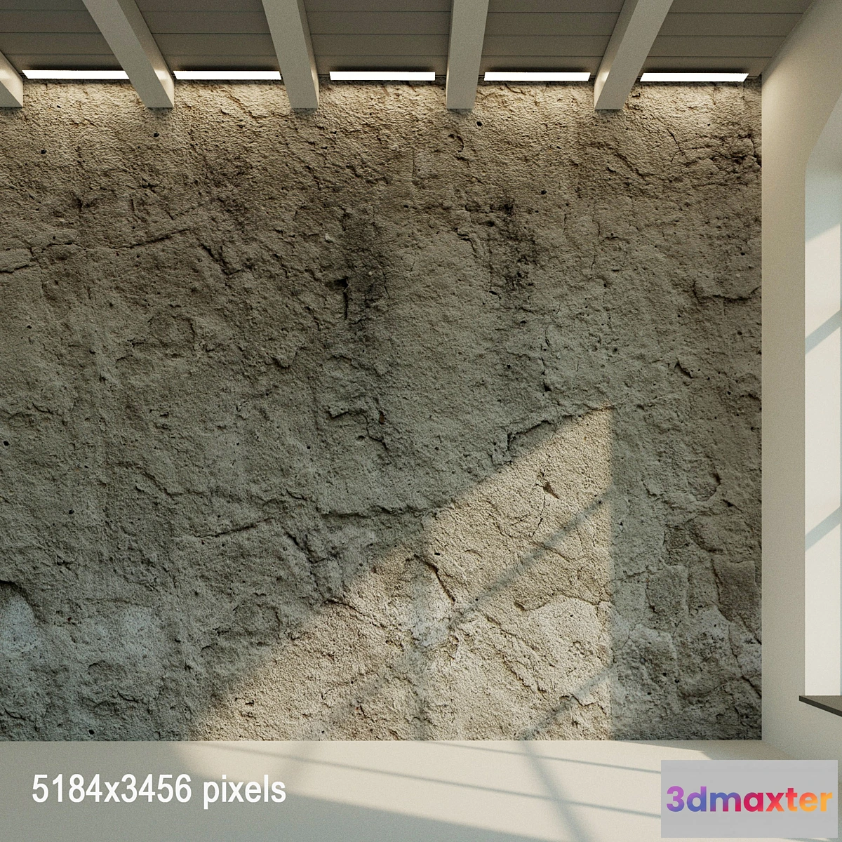 1404650 - Concrete wall (old concrete) 15 3D Max