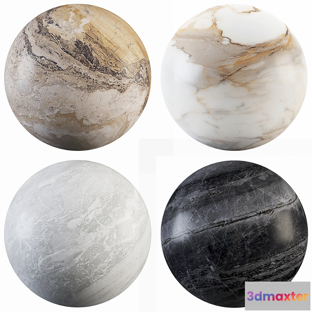 1406020 - Collection Marble 16 3D Max