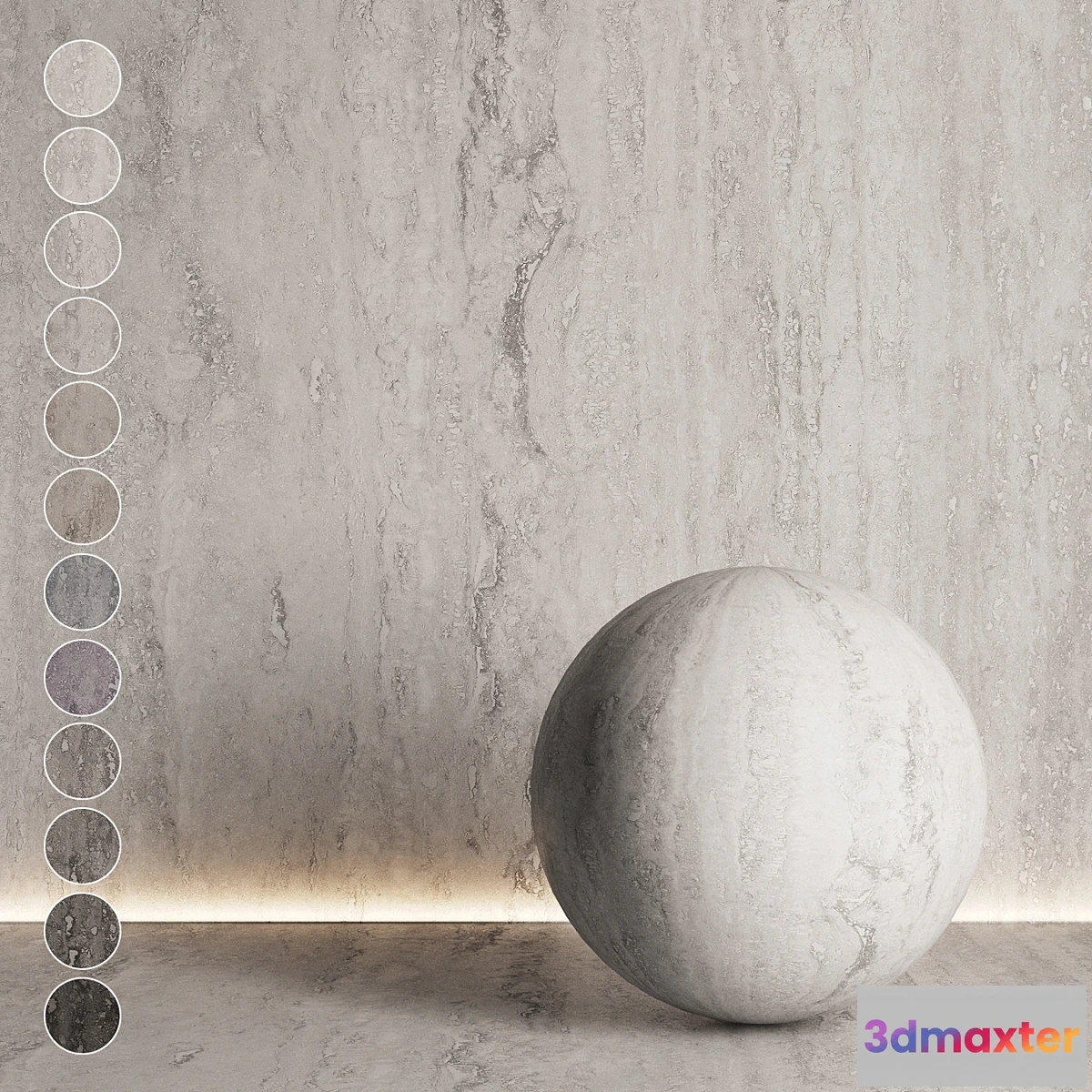 1406210 - Marble of different shades №4 3D Max