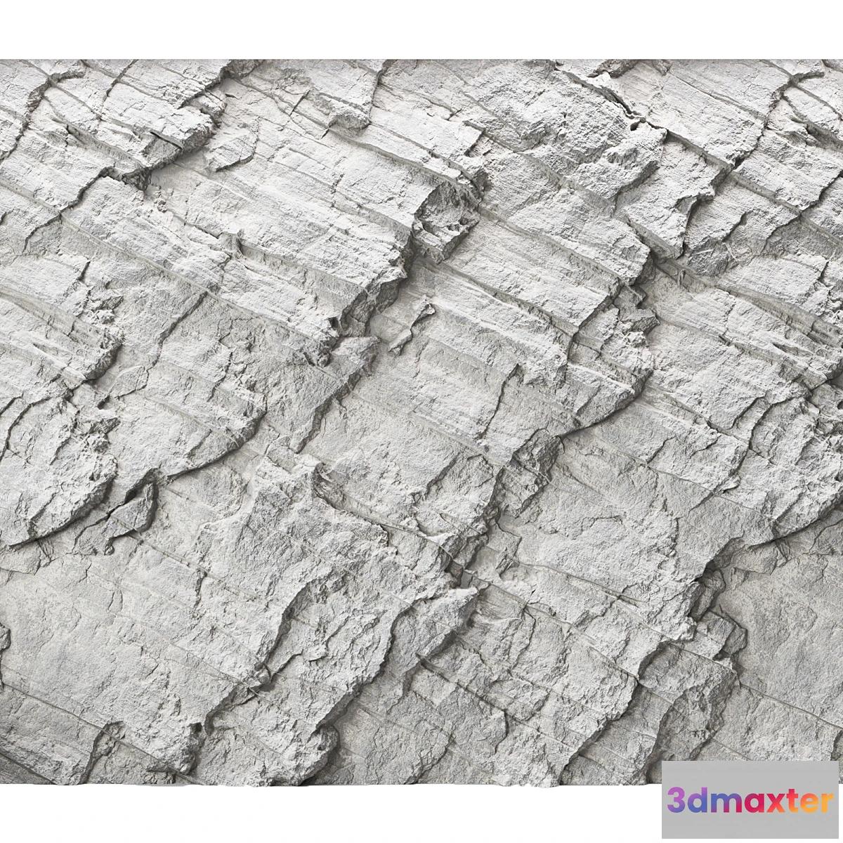 1414506 - Rock cliff wall №47 3D Max