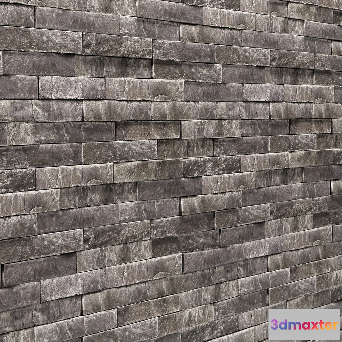 1416002 - Slate stone wall slate stone stone wall wild stone 3D Max