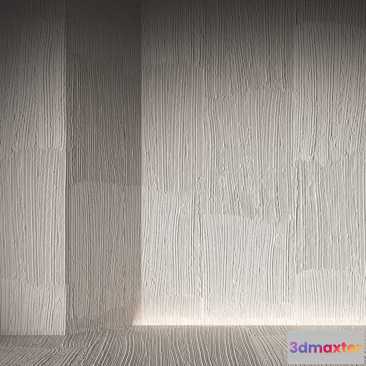 1417858 - Seamless 8k Decorative plaster material. Rough wall finishing. 3D Max