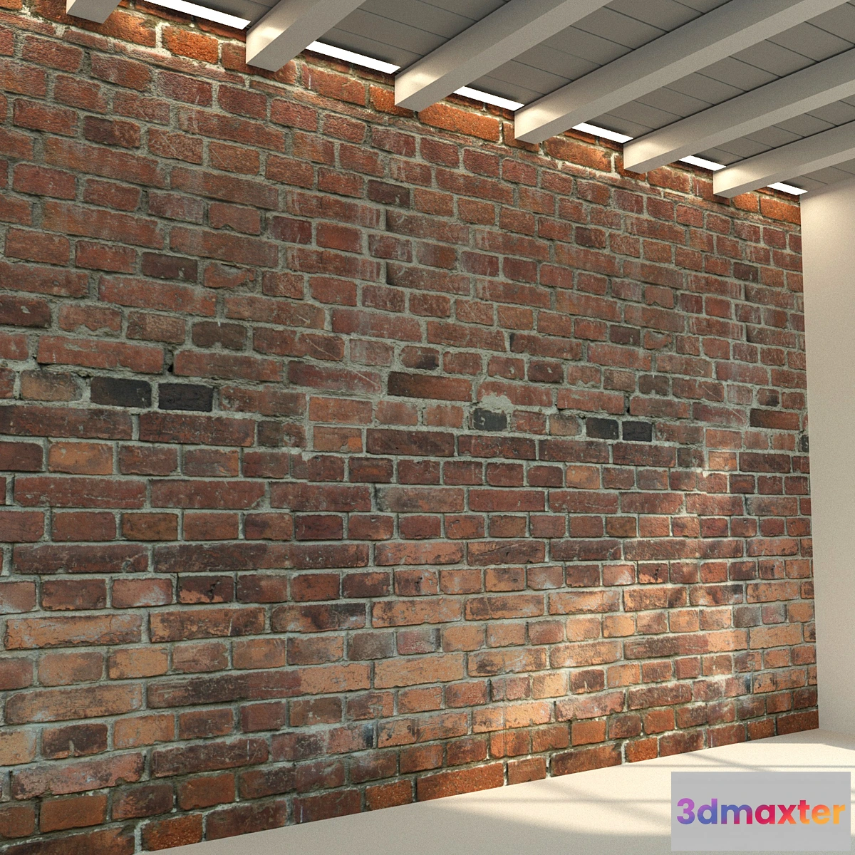 1418972 - Brick wall. Old brick. 48 3D Max