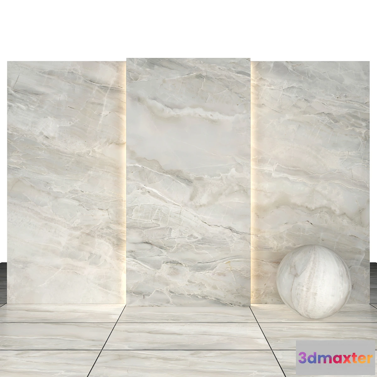 1420930 - white heaven Marble 3D Max